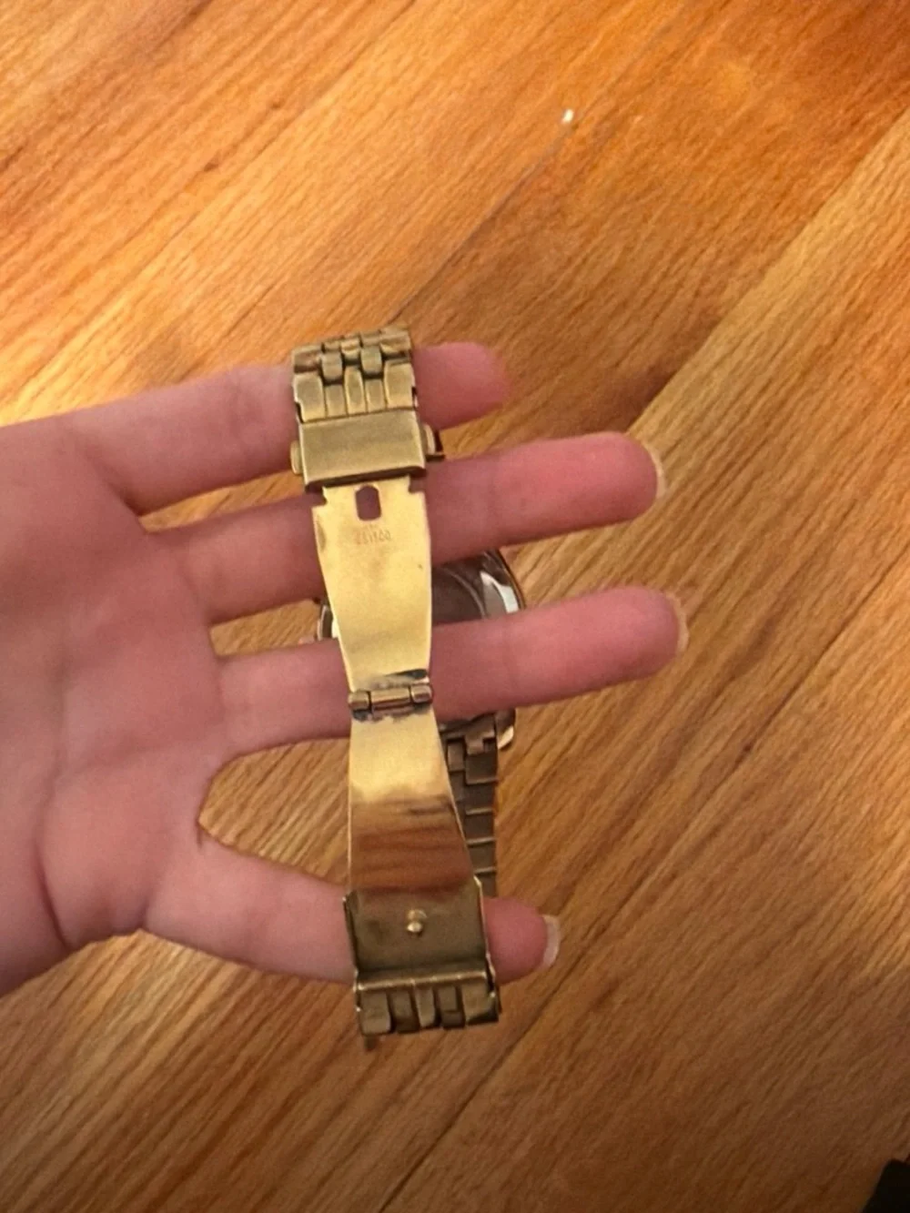 Michael Kors Gold-tone Stainless Steel Chronograph Watch